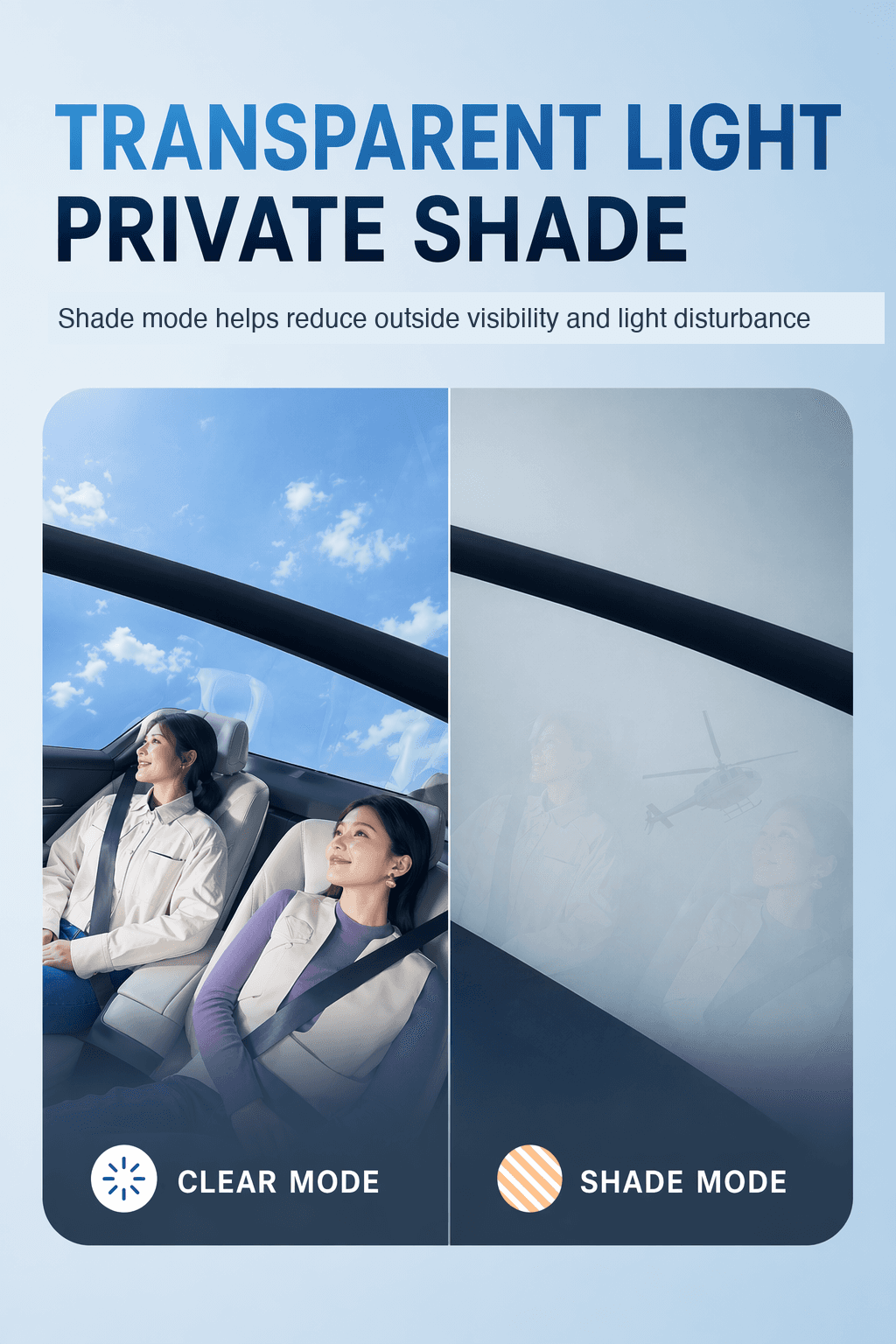 Light and shade experience poster