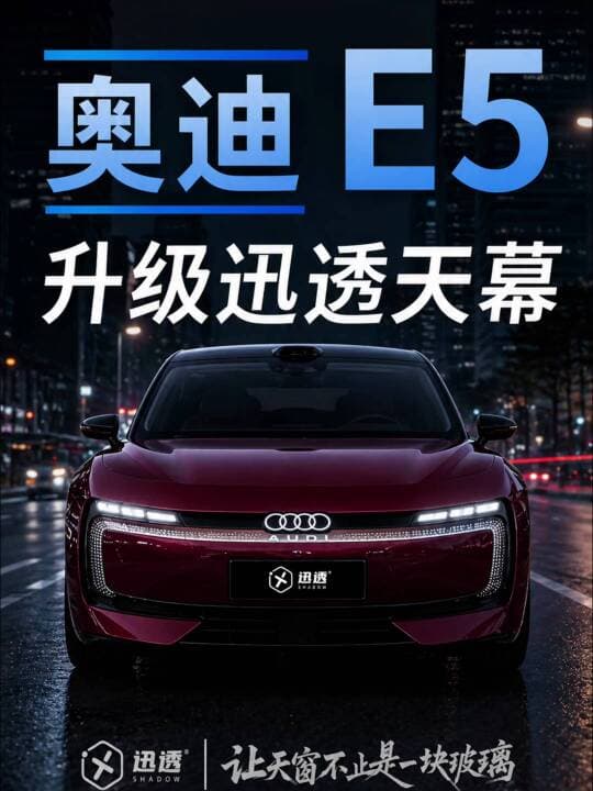Audi E5 smart roof video case cover